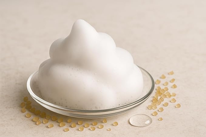 SpaScriptions Collagen & Ceramides Foaming Facial Cleanser, pH Balanced, Non Comedogenic, Paraben Free, For All Skin Types, 5 fl oz / 150 mL