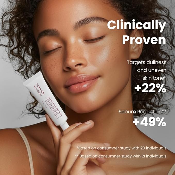 Kopher Curepair Mela Cream[4ever Edition] with 10GF Soothing & Repairing Moisturizer for Sensitive Skin - Redness Relief, Barrier Strengthening Skin, Korean Skincare (1.18 fl.oz.)