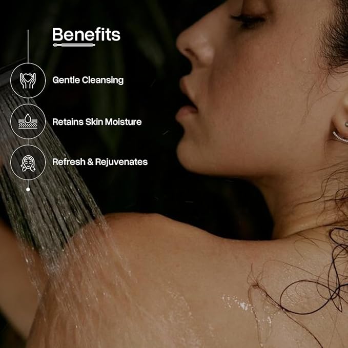 98.046% Natural Refreshing Bodywash | Gentle Cleansing & Moisturizing | COSMOS Certified with Aloe Vera & Super Berries | Paraben & Sulphate Free| 250 ml (Pack of 1)