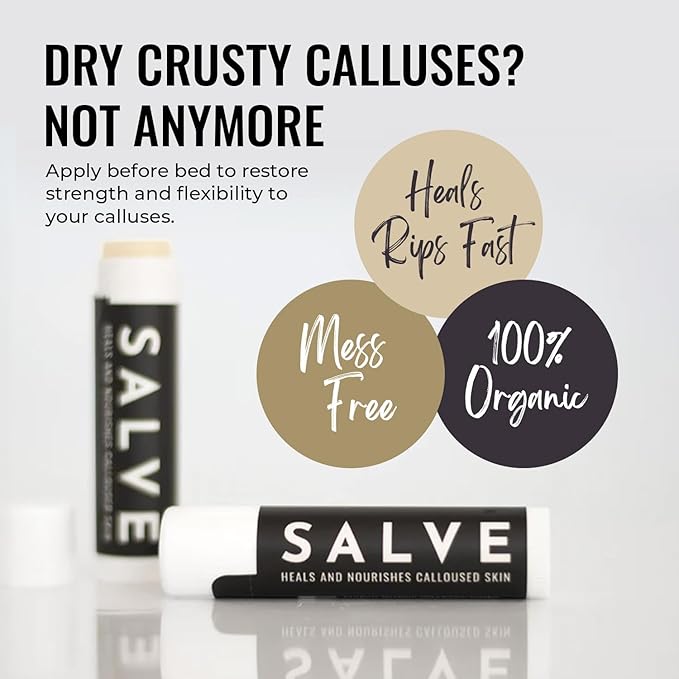 SandBar Callus Remover File for Hands - Durable Aluminum Tool for Callus Care and Dead Skin Removal - Includes Nourishing Salve - Ideal for Athletes, Climbers, and Gym Enthusiasts