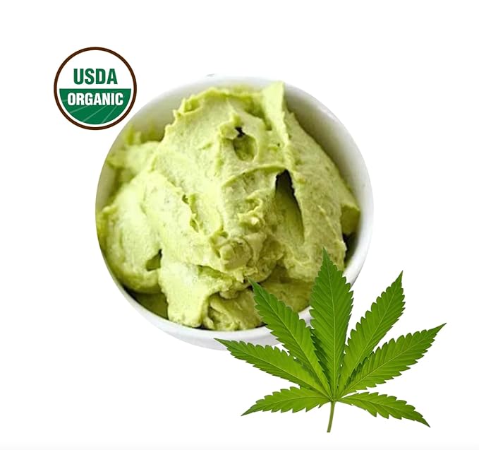 7 lbs Pure USDA Organic Unrefined Cold Pressed Hemp Seed Butter-Cosmetic Grade_Cruelty Free-Vegan-All Natural Skin Care-Soap Making-for Cosmetic Formulations