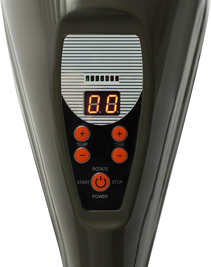 Hair Treatment Machine, 950W Wall Mount Orbiting Rotating Hair Processor for Salon Spa Family, Time Adjustable, Grey