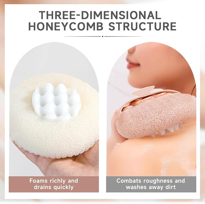 Super Soft Sunflower Suction Cup Bath Ball, 2025 New 2-in-1 Sunflower Bath Ball Exfoliating Bath Sponge Cleaning Brush, Sponge Mesh Pouf Shower Ball for Women, Men Shower (Mix-8Pcs)