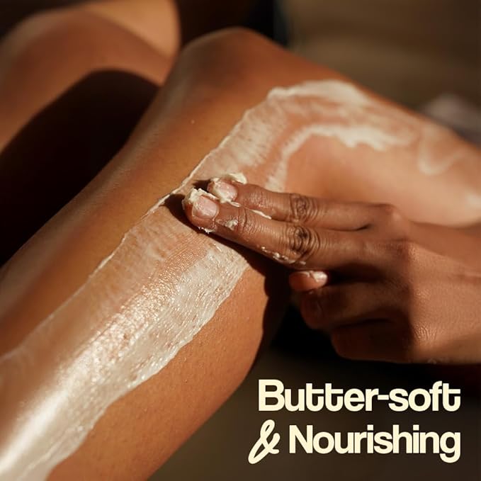 AKWAABA Whipped Shea Butter (Fragrance-Free) 12oz - Nourishes, Moisturizes & Soothes | Pure Shea Butter | No Dyes & Parabens