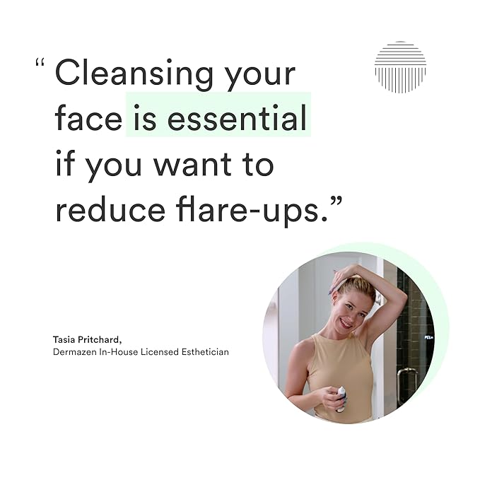 Dermazen Purifying Facial Cleanser, Soothe and Relieve Seborrheic Dermatitis - 4 fl oz