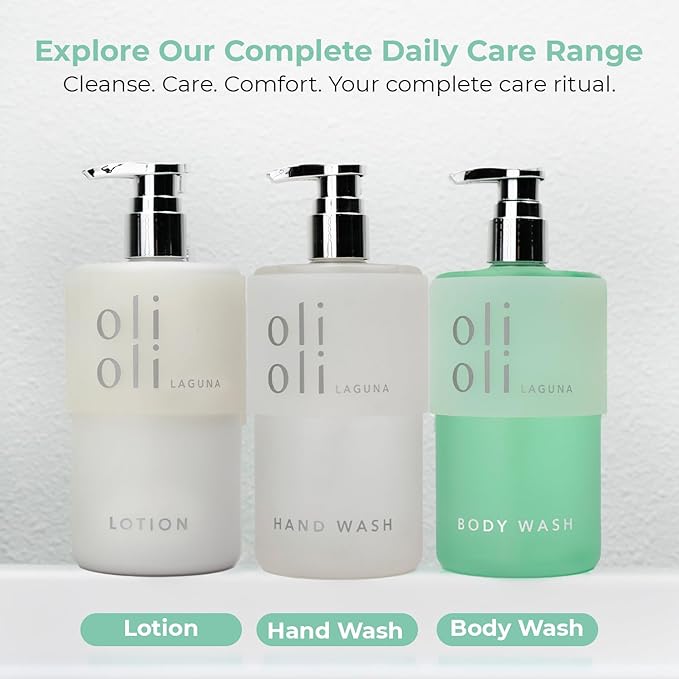 OLIOLI Replenishing Body Lotion 15.2oz | Moisturizing Body Lotion with Aloe Vera, Coconut Oil, Shea Butter & Vitamin E | Hydrating for Sun, Sea & Pool Recovery