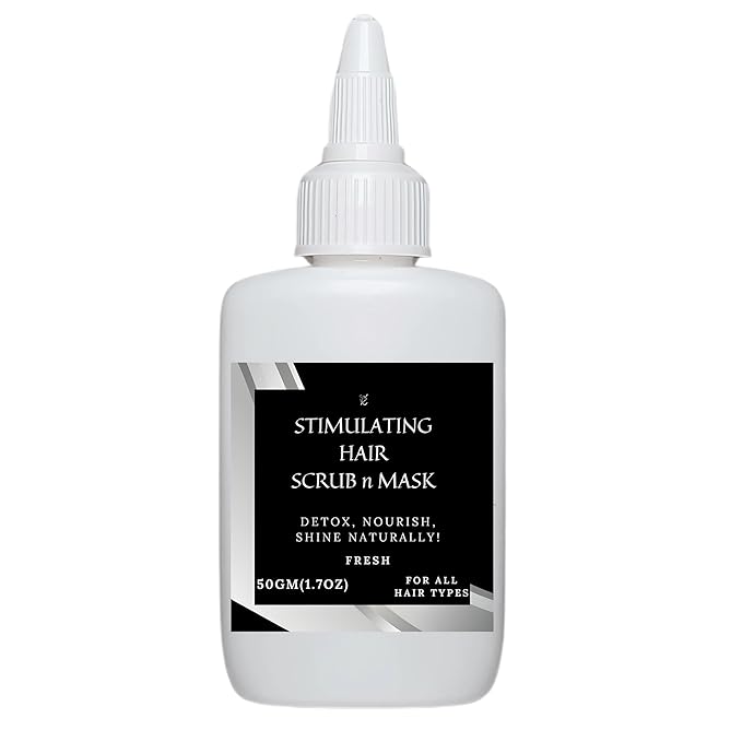 K C Scalp Detox & Hair Treatment Mask - Deep Conditioner for Dry Scalp & Damaged Hair – Scalp Care for Buildup, Flakes & Oil Control – All Hair/Scalp Types – Spa Grade Formula (FRESH)