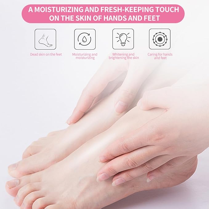Peach Hand and Foot Cream Stick, Nourishing Foot Balm Moisturizer with Honey Hydrates and Repairs Dry Cracked Feet Hand & Nail Rough Heels and Soothing Skin Care for Women and Men - 1.41oz