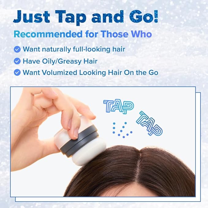 I DEW CARE Biotin Clarifying Dry Shampoo Limited Edition - Tap Secret Refill Set | With Black Ginseng, Non-aerosol, Formulated Without Benzene, Travel Size, Stocking Stuffers, Gift Set, 0.24 oz. x 2EA