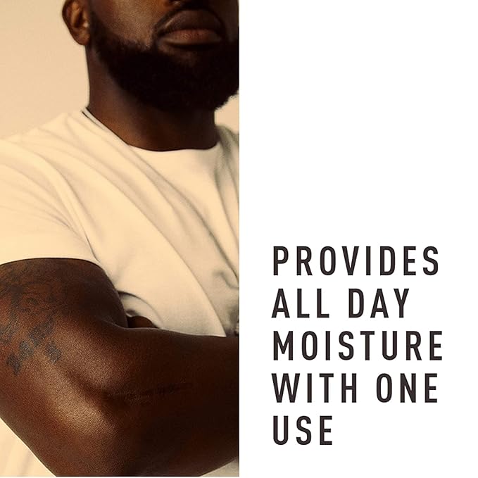 Bevel All Day Body Lotion for Men with Shea Butter and Argan Oil, Lightweight Formula Softens and Smoothes Skin, 16 Oz (Packaging May Vary) (Pack of 2)