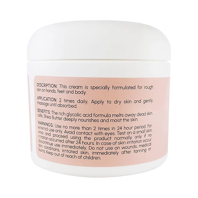 Hand and Foot Glycolic Shea Butter Rich Moisturizer 4 oz / 118 ml