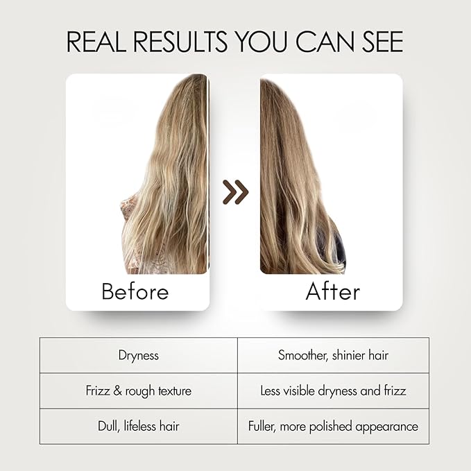 Hair Booster Vitamin Oil for Hair Growth – 30 Day Supply – Cottonseed, Wheat & Sunflower Oils – Hair Treatment Oil for Smooth, Shiny Hair