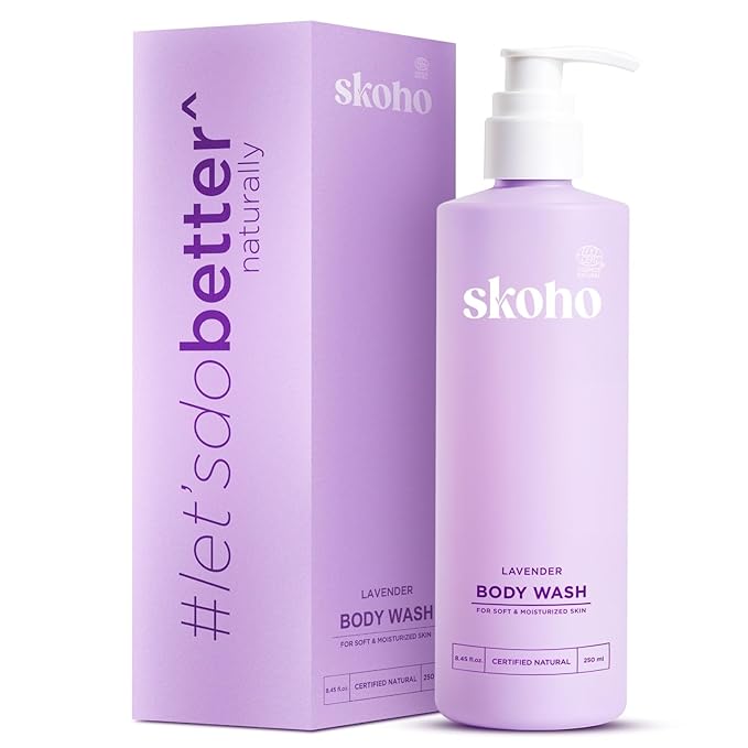 98.046% Natural Refreshing Bodywash | Gentle Cleansing & Moisturizing | COSMOS Certified with Aloe Vera & Super Berries | Paraben & Sulphate Free| 250 ml (Pack of 1)