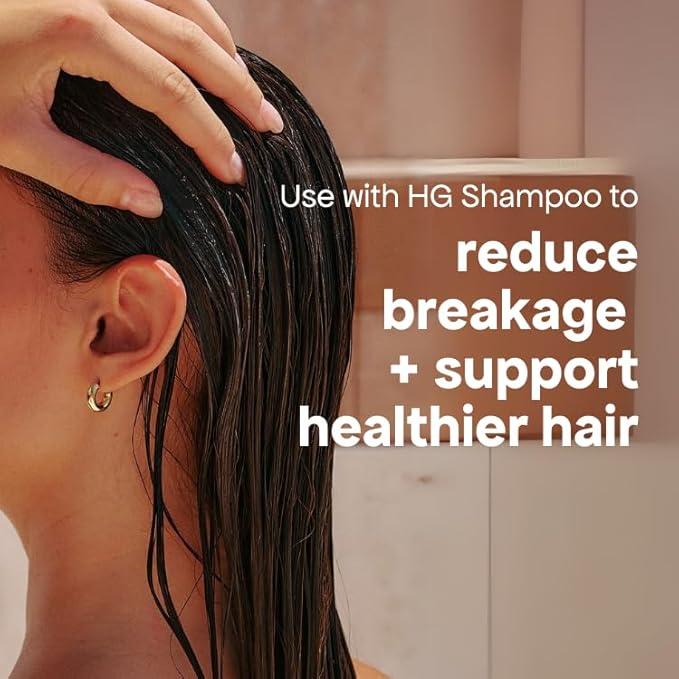 BONDIBOOST HG Anti-Thinning Hair Conditioner [10.14 fl oz] - Hydrating Hair Conditioner with Aloe Vera, Rosemary & Saw Palmetto, Promotes Thicker + Stronger-Looking Hair for Men & Women, Sulfate-Free