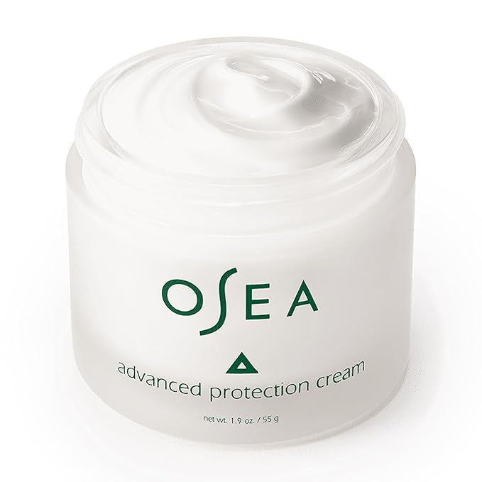 OSEA Advanced Protection Face Cream 1oz - Hydrating Face Moisturizer - Clean Beauty with Naturally Derived Bio-Retinol - Vegan & Cruelty-Free - Face Cream for Dry Skin - Seaweed Skincare