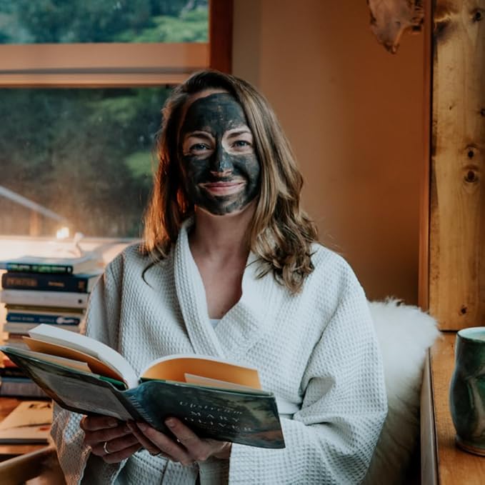 Alaska Glacial Purifying Mineral Mud Mask with Glacial Clay & Botanicals | Gently Detoxifies, Hydrates & Smooths | Anti-Aging Facial for Sensitive Skin – Vanilla & Lavender, 3.5oz