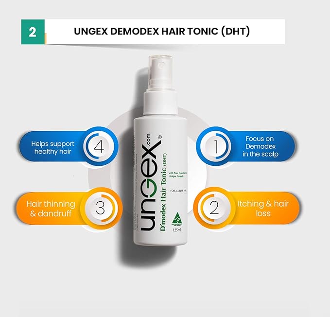 Ungex Bundle 1 | 9in1 Refresh Kit for Body, Skin and Scalp | Plant-Based Cleansers, Tonics and Mist | Made in Australia | B1