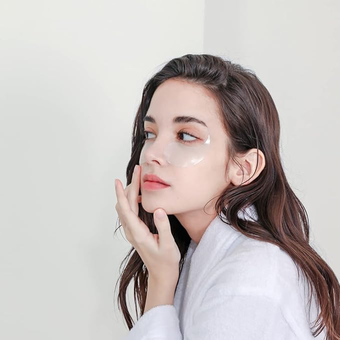 MIZON Triple Hyaluronic Acid Eye Gel Patches – Hydrogel Eye Masks with Seaweed Extract for Deep Hydration, Plumping & Soothing – 60 Pcs Under-Eye Treatment for Dryness & Fine Lines Stocking Stuffers