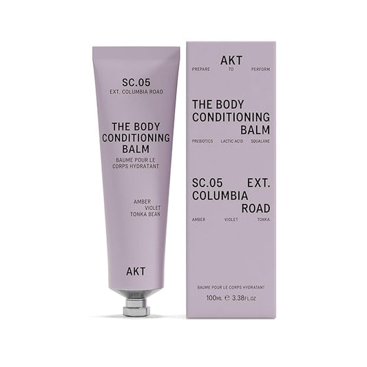 AKT The Body Conditioning Balm 3.4 Fl Oz, Firming Cream, Hydrating Balm with Olive Squalane & Lactic Acid, Vegan Moisturizer, Plastic Free, Sc.05 Columbia Road, All Genders