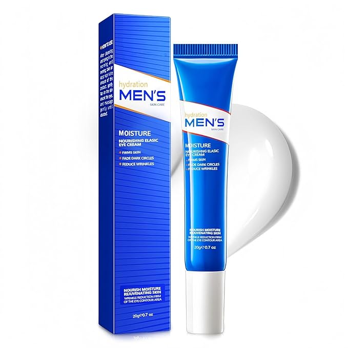 Retinol Eye Cream, Hydrating & Firming Under Eye Cream for Men, Reduces Dark Circles, Wrinkles & Puffiness, Nourishing Elastic Formula, 20g / 0.7 fl.oz