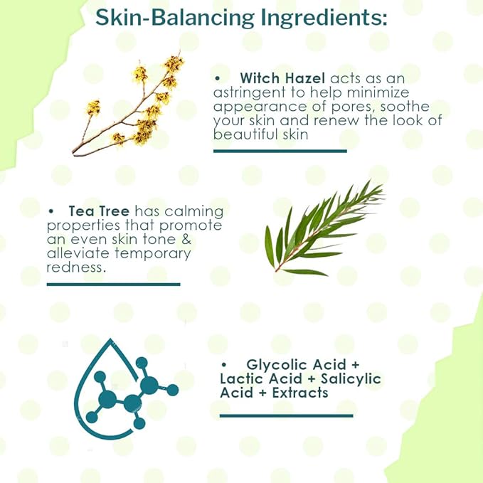 Bye Bye Blemish Witch Hazel + Tea Tree Blemish Toner, 4.4 fl oz