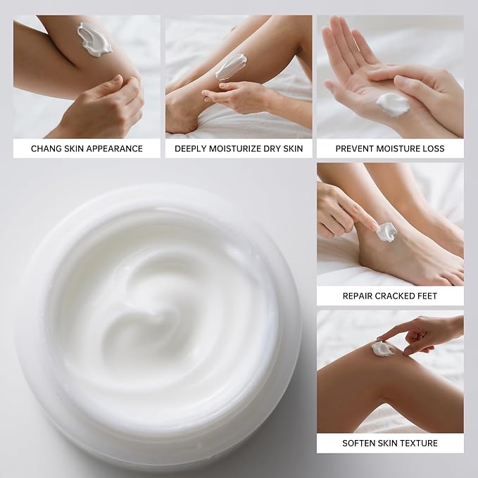 Urea Cream 40 Percent Foot Cream Maximum Strength with Hyaluronic for Dry Skin Cracked Heels Callus Remover