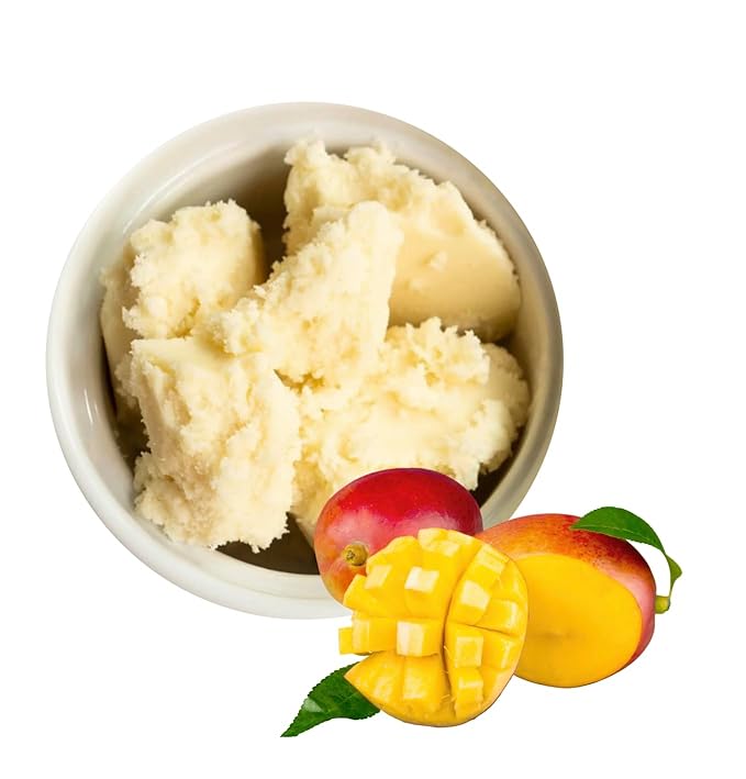 7 Lbs USDA Organic Refined Expeller Pressed Mango Butter- Cosmetic Grade-Cruelty Free-Vegan-Soap Making-Skin Care-Bulk Size