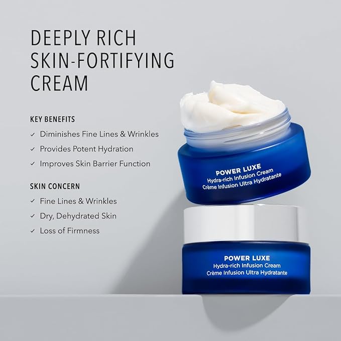 HydroPeptide Power Luxe Hydra-Rich Infusion Nighttime Face Cream, 1 Ounce