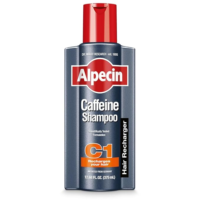 Alpecin C1 Caffeine Shampoo 12.68 fl oz I Hair Performance Enhancer I Promotes Natural Hair Growth and Thickness I Energizes Scalp