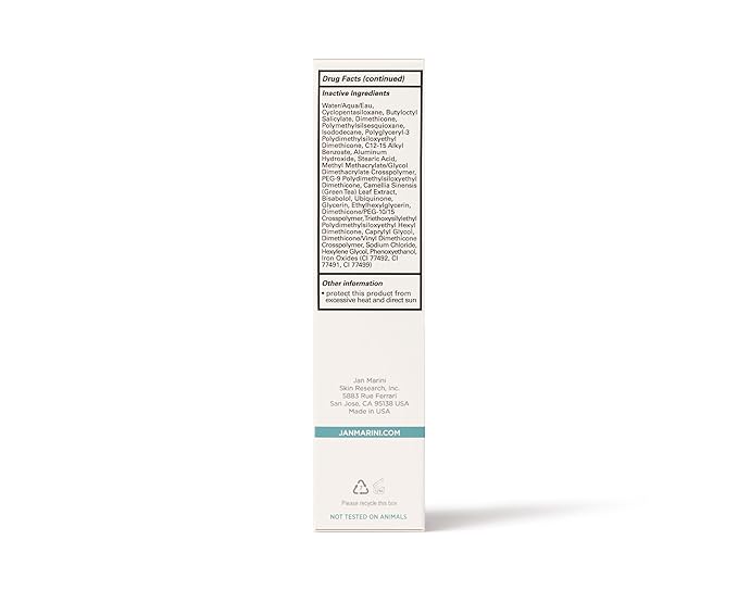Jan Marini Skin Research Physical Protectant Tinted SPF 45 - Daily Face Protectant Product - Tinted SPF Facial Sunscreen - Sunscreen Aids Against Visible Wrinkles - Light to Medium Skin Tones - 2 oz