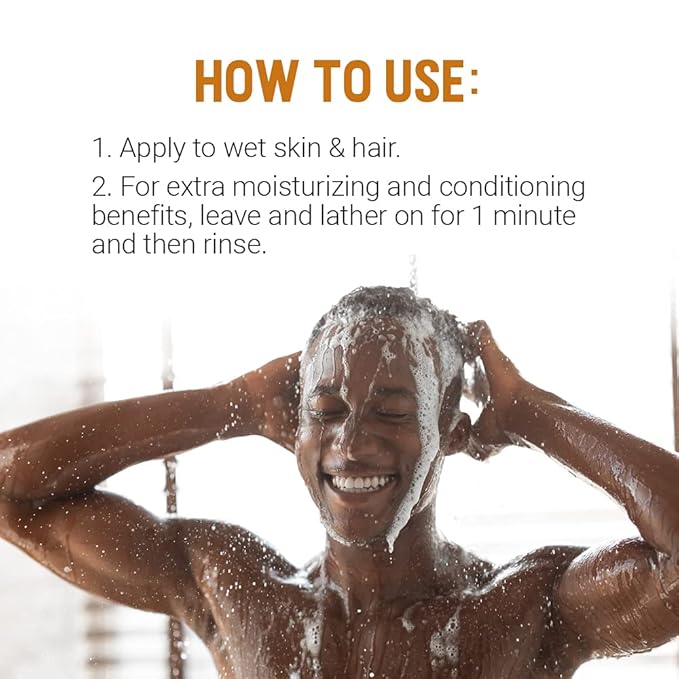 Woody's 3-in-1 Shampoo, Conditioner, & Body Wash for Men, Travel-Size, Refreshing All-in-One Hair & Body Cleanser, 1.7 fl oz, 2 Pack