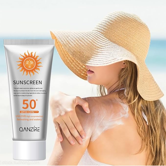 Sport Face Sunscreen, SPF 50, Water Resistant, Sweat Resistant Oil Free Sunscreen Lotion, Traveling for men, women, and children can be available, 1.76 oz