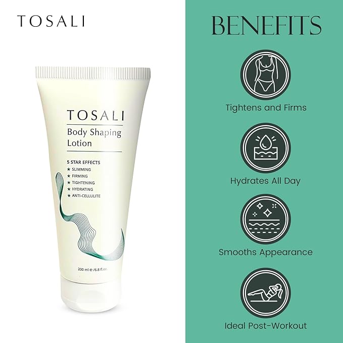 Skin Tightening and Firming Body Lotion for Women 6.8 fl oz - Saggy Skin Tightener with Instant Hydration, Anti Aging Formula for Stretch Marks Removal, Body Moisturizer for All Types