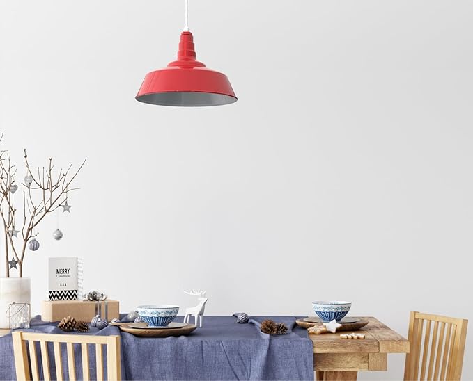 Steel Lighting Co. | Dusk to Dawn | Redondo Barn Light | Outdoor Wall Mounted | 20 inch Dome | 20 inch Straight Arm | Large Farmhouse Light Made in America | Cream/Brass