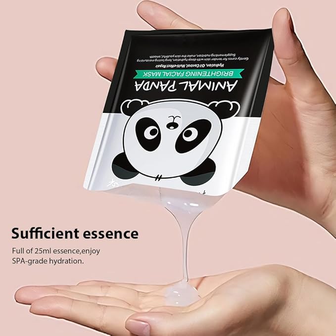 8 Pack Animal Character Kids Face Masks Spa, Korean Soothe Facial Sheet Mask for All Skin Types, Spa Masks For Girls, Girls Night Skincare Spa Party, Birthday Gifts for Women Men, (Animal 8Pcs)