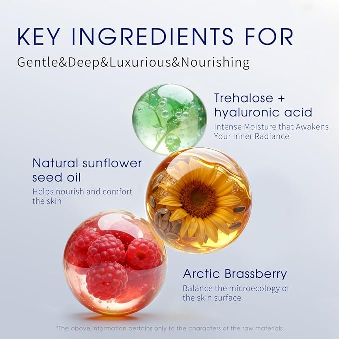 Pier Auge Savon Facial Cleanser, Hydrating Face Wash—Lauryl Glucoside, Trehalose,Hyaluronic Acid, Gentle Makeup Remover, Soothing Antioxidant for Glowing Skin, Gentle Face Cleanser(100ml/3.38 fl.oz.)