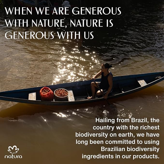 Natura - Açaí Body Lotion – Vegan Skincare with Açai Oil – Hydrating & Nourishing Moisturizer for Dry Skin – Brazilian Beauty Secret for Smooth, Glowing Skin – 13.5 fl oz (400 ml)