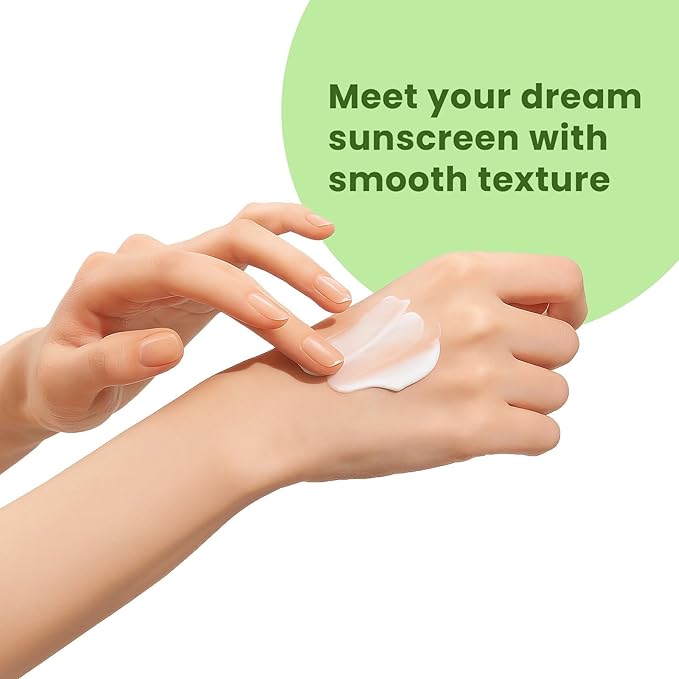 Mineral Sunscreen SPF 50 Lotion with Non-Nano Zinc Oxide, Reef Safe Broad Spectrum Sunblock, Water Resistant 80 Min, Natural Tallow Moisturizing Formula for Face and Body, Zinc Mineral Sunscreen 3.4oz