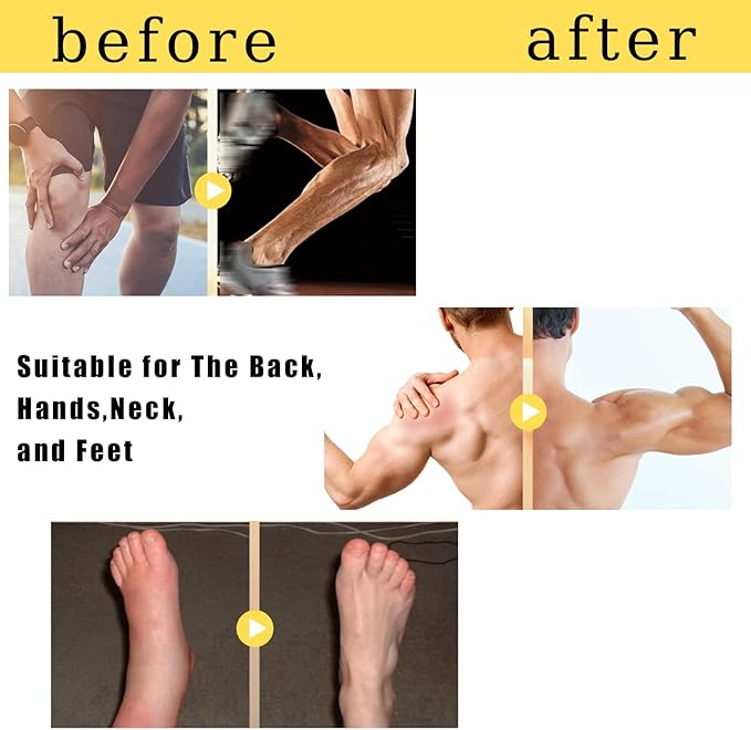 2 Bottles Bee Venom Joint Cream, Naturaly Soothing Balm for Knee, Neck, Back & Hands