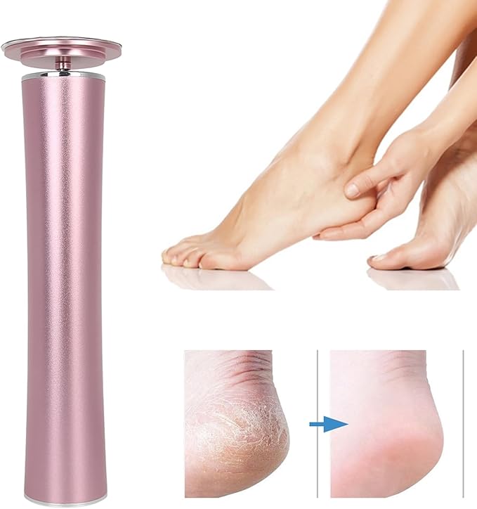 Electric Foot Callus Remover, Electric Foot File with 60pcs Sharpener, Electric Foot Filter for Remove Chapped Dry Dead Skin and Calluses on The Heel (US Plug 100-240V)