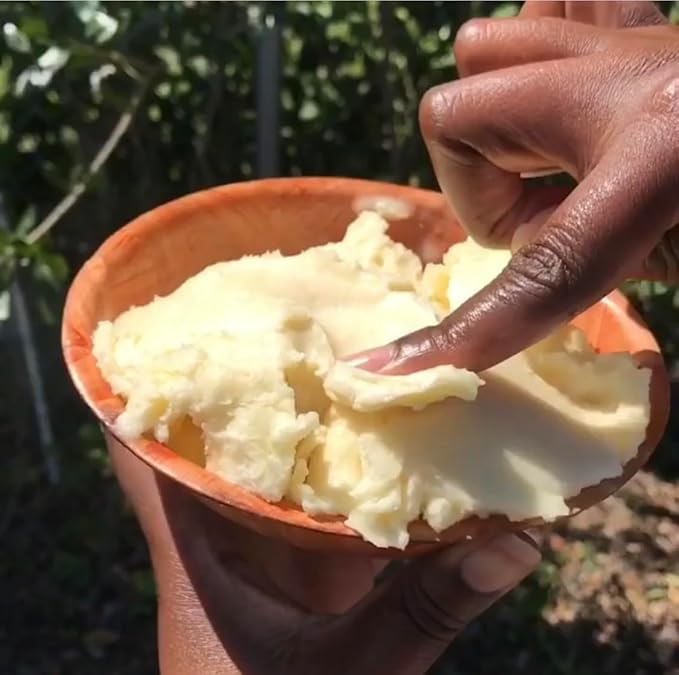 3CAYG 1LB Shea Nilotica | East African Shea Butter| Creamy Smooth Whole Body Moisturizer