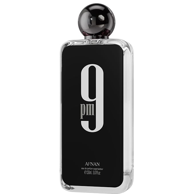 Afnan 9 PM Eau De Parfum For Men, 5 Fl. Oz