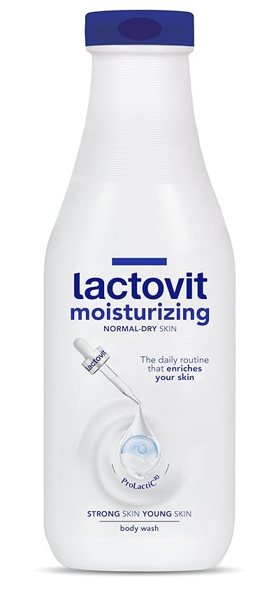 Lactovit | Moisturizing Body Wash | Hydrating Shower Gel | For all Skins | With ProLactiC10, Collagen & Elastin Booster | Smooth & Youthful Skin | Dermatologist Recommended | 600 ml