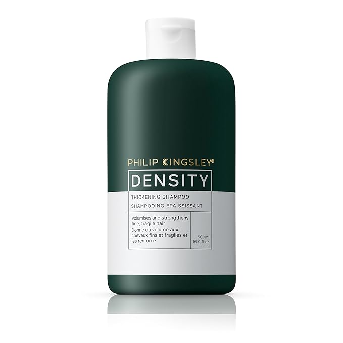 PHILIP KINGSLEY | Density Thickening Shampoo | For Fine, Fragile Hair and Hair Loss | Fine, Fragile Hair Thickener and Strengthener | Helps Volumize and Strengthen Hair | 6.76oz