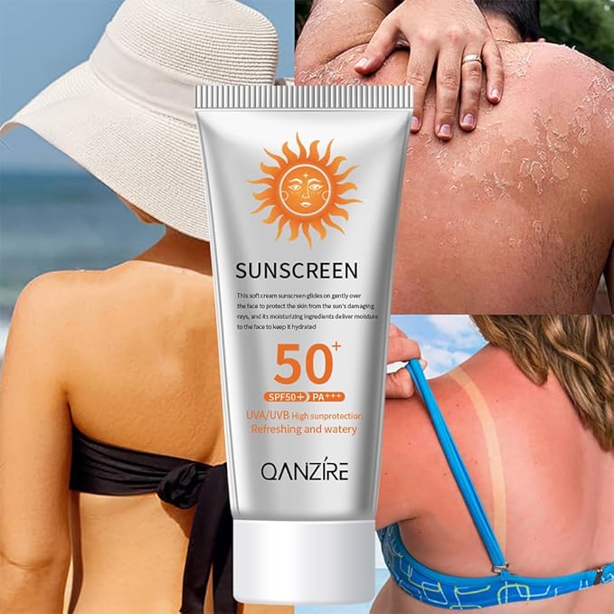 Sport Face Sunscreen, SPF 50, Water Resistant, Sweat Resistant Oil Free Sunscreen Lotion, Traveling for men, women, and children can be available, 1.76 oz