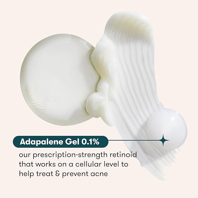 Proactiv MD 3-Step Routine, Ultra-Gentle Face Cleanser, 0.1% Adapalene Gel Treatment, Ultra-Hydrating Moisturizer, 30-Day Acne Treatment Kit