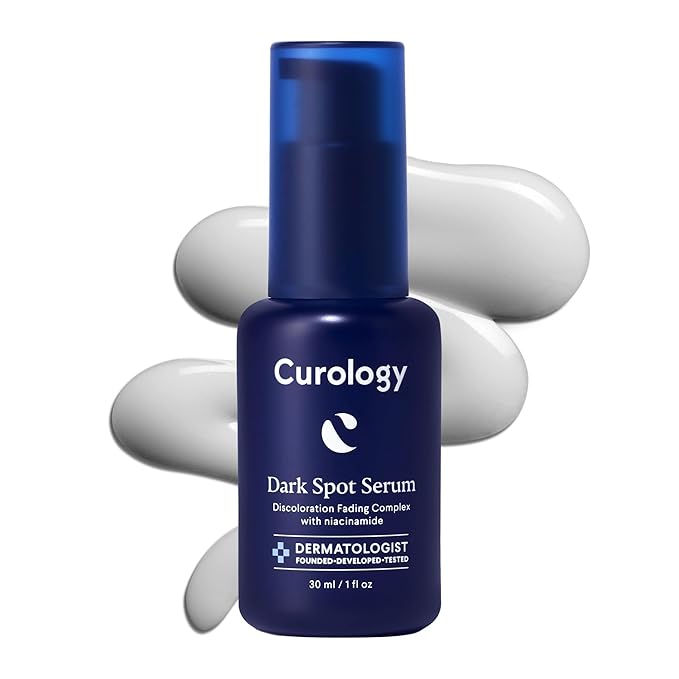 Curology Dark Spot Facial Serum, Discoloration Fading Serum, for Post Acne Marks and Sunspots, 1 fl oz