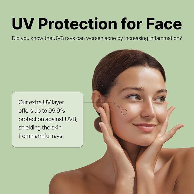 FRANZ Naked Active Spot Patches (72 Count) | Hydrocolloid Pimple Treatment Patch | UPF 50+ Powerful Sun Shield Cover | Gentle on Sensitive Skin