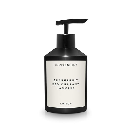 ENVIRONMENT Inspired by 5-Star Resort MRT Lotion, 300ml Luxury Scented Lotion (Grapefruit | Red Currant | Jasmine) Bathroom Luxury, Men & Women High-End Body Lotion, Hand Cream, Dry Skin Treatment