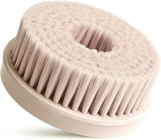 Electric Body Brush Bath Brush Head - Long Bristle Head, Chrysanth Pink, Only Suitable for Oh,XIYU. XY1 Electric Bath Brush